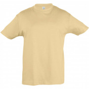 Футболка меланж бежевая 1 ст.