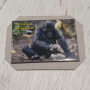 Магнит металлический, заворотный